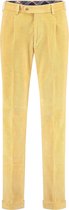The English Hatter Herfst/Winter 2021 Corduroy Pantalon Brede Rib Mannen Bruin Katoen Maat: 26