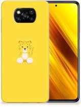 Hippe Hoesjes Xiaomi Poco X3 | Poco X3 Pro Telefoon Hoesje Baby Leopard