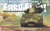 Asuka U.S. Medium Tank M4A3E8 Sherman "Easy Eight" w/T66 TRACKS + Ammo by Mig lijm