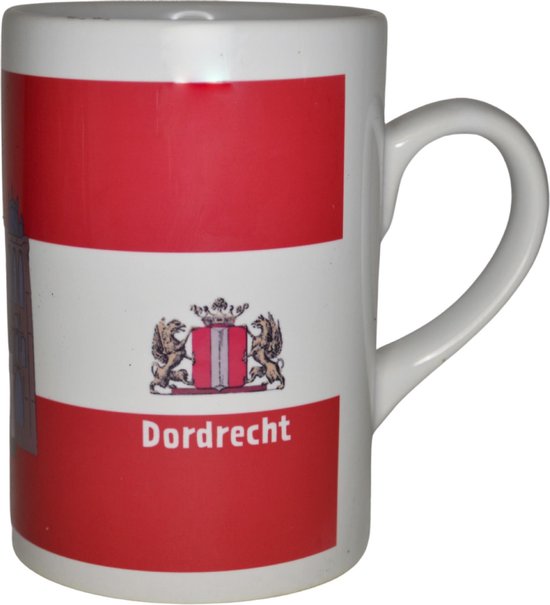 Dordrecht Vlag - Mok/Beker - Souvenir - Merkloos