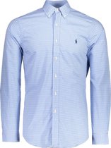 Polo Ralph Lauren Overhemd Blauw Getailleerd - Maat XXL - Mannen - Never out of stock Collectie - Katoen