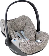 Ukje - Cybex autostoel hoes Cybex Cloud Q - zand luipaard