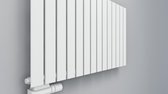 600X840MM WIT HORIZONTAAL DESIGNRADIATOR STELLA