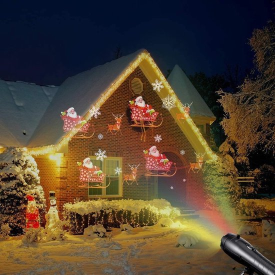 vliegtuigen periscoop sirene Outside LED christmas laser | bol.com