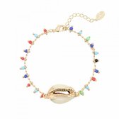 Armband Summer Party - Schelp  — Goud