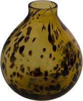 Vaas Leopard Dierenprint 15,5x17cm - Bruin