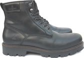 Berghen - Wandelschoenen - Leer - Zwart - Maat 44