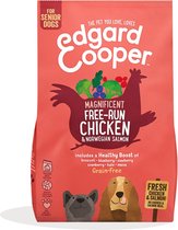 Edgard & Cooper brokken Kip & Noorze zalm 7 kg voor senior honden + loyaliteitsticker