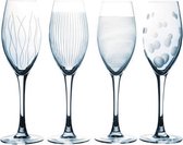 Lounge club champagneglas - champagneglazen - 22cl - 4 stuks