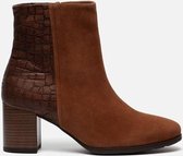 Gabor Comfort enkellaarsjes cognac - Maat 38.5