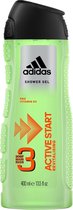 Adidas - A3 Active Start Men 3in1 Shower Gel - 400ML