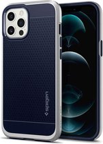 Spigen Neo Hybrid Apple iPhone 12 Pro Max Hoesje Satin Zilver