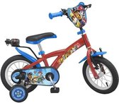 PAT'PATROUILLE Bike 12 + helm - Kind - rood en blauw