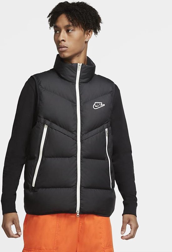 Nike Sportswear Down-Fill Windrunner - Bodywarmer - zwart - heren - maat L  | bol.com