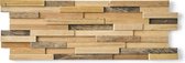 Wood Design - FSC Boho houten wandbekleding - Nature - 0,57 m2