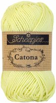 Scheepjes Catona- 100 Lemon Chiffon 10x50gr