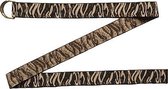 Belt zebra brown