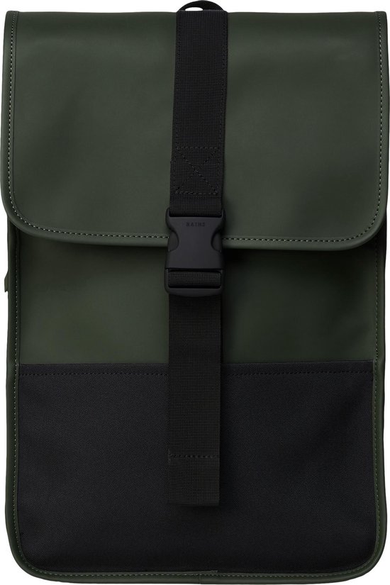 Rains Buckle Backpack Mini Green Unisex One Size