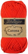 Scheepjes Catona- 115 Hot Red 10x50