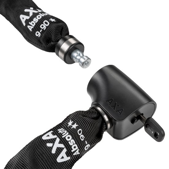 AXA Absolute 9 Kettingslot - ART 2 Slot voor Fietsen - Extra Dikke Schakels - 90 cm - 9 mm - Zwart van AXA — afbeelding 5