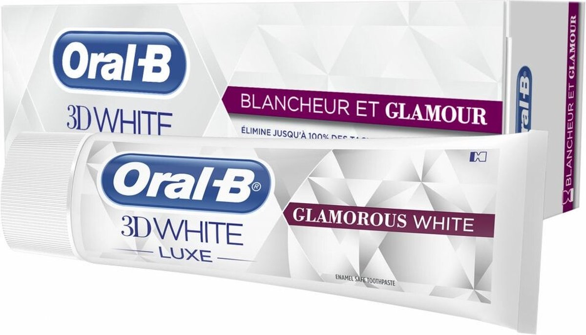 Daarbij Aanwezigheid positie Oral-B 3D White Luxe Glans en Glamour - Voordeelverpakking 12x75 ml -  Tandpasta | bol.com