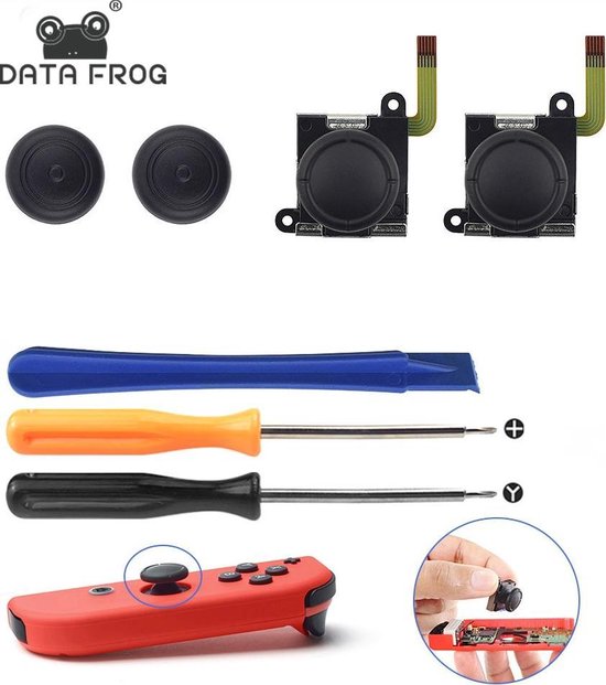 DATA FROG 3D Analog Joystick Thumb Stick For Nintendo Switch Joy Con