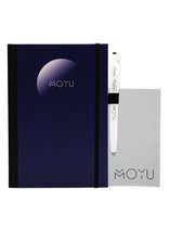 MOYU A5 Ingebonden - Premium Hardcover - Night Blue - Uitwisbaar Notitieboek - Duurzaam Steenpapier
