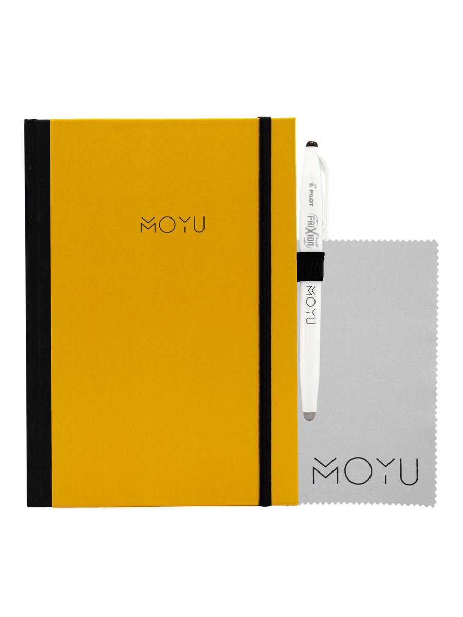 MOYU Premium A5 | Young Yellow| Uitwisbaar & herschrijfbaar notitieboek