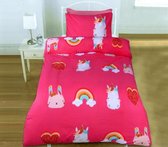Dekbedovertrek Kinderen Rainbow 140x220