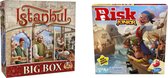 Spellenset - Bordspel - 2 Stuks - Instanbul Big Box & Risk Junior