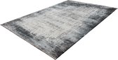 Pierre Cardin Elysee Lalee- Vintage - Super zacht - Shinny - acryl viscose - Vloerkleed – hotel sjiek - design tapijt fraai – modern designer Karpet - 200x290- Grijs silver