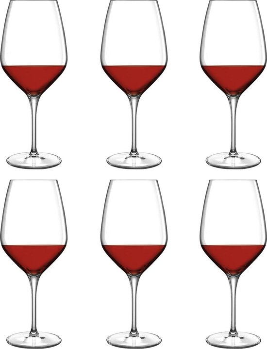 Luigi Bormioli Atelier rode wijnglas (Ø9,1 cm) (set van 6)