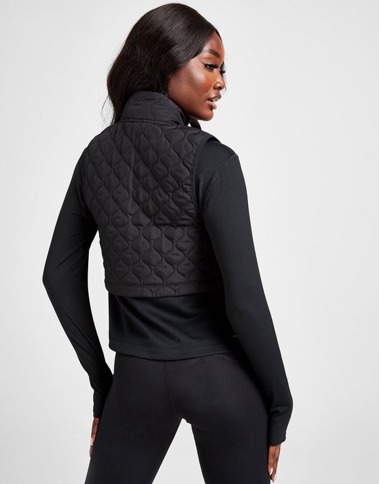 Nike sportbodywarmer zwart dames maat XL | bol.com