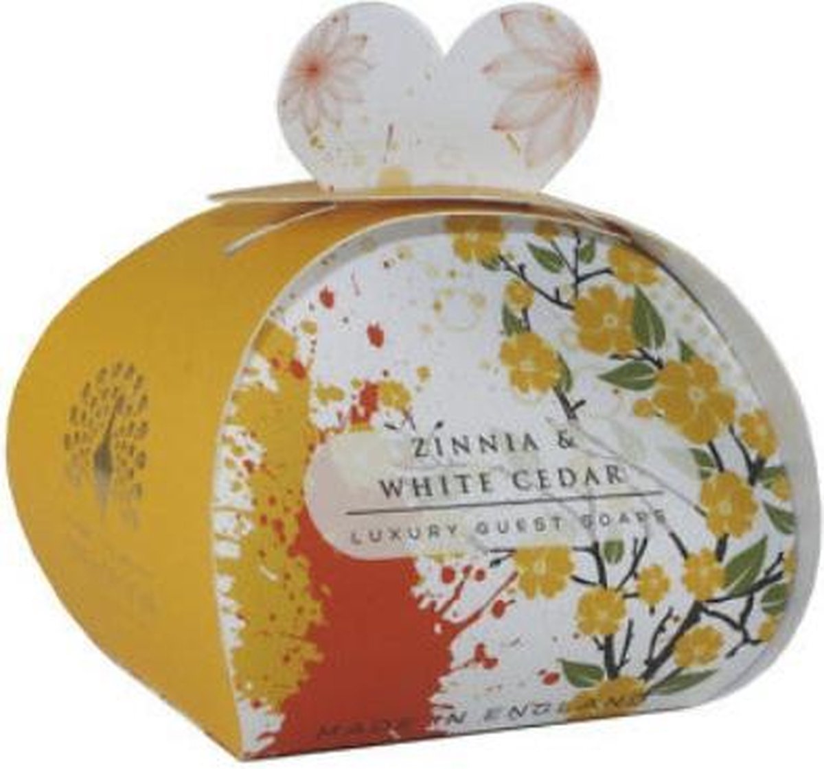 Goedkoopste Gastenzeepjes Zinnia & White Cedar 3 x 20 gr.