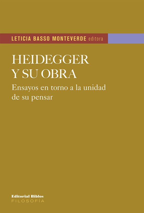 Heidegger y su obra - cover