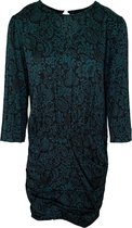 Ba&sh • groene jurk Milena met bloemen motief • maat 40