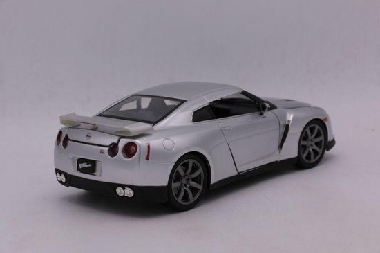 Modèle Voiture Fast & Furious - Nissan GT-R R35 2009 De Brian - 1:18 Bleu - JADA - Neuf