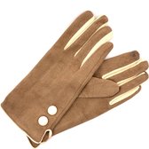 Winter handschoenen Bella van BellaBelga - licht bruin