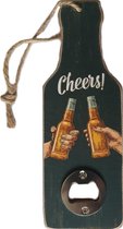 Bieropener fles opener Cheers bottles - Bier mancave verjaardag cadeau vaderdag kerst sinterklaas