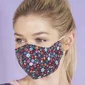 Mondkapje Bloemen | mondmasker| gezichtmasker|Wasbaar en met Neusstrip