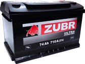 ZUBR Ultra 74Ah 710A 12V R+ - Accu - Loodaccu Startaccu Autobatterij Batterie de Voiture Car Battery Akku