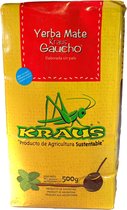 Yerba Mate Kraus Gaucho - sin palo | 500 gram