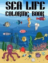 Sea Life Coloring Book