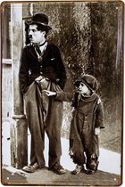 Wandbord - Charlie Chaplin