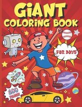 Giant Coloring Book For Boys