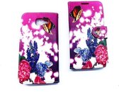 ZKl Telecom Telefoonhoesje - Book Case - Geschikt Voor Samsung Galaxy A3 (2016) - Roze