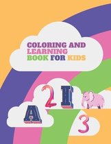 Coloring and learning book for kids
