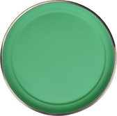 Decoratie bord / dienblad - ARIANNE - Groen / Zilver  - Metaal - ⌀ 34.5 cm