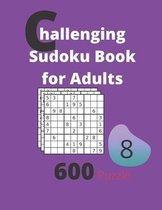 Challenging Sudoku Book for Adults Volume 8