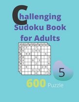 Challenging Sudoku Book for Adults Volume 5